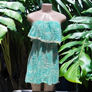 O’Neill Paisley strapless mini  sun dress‎